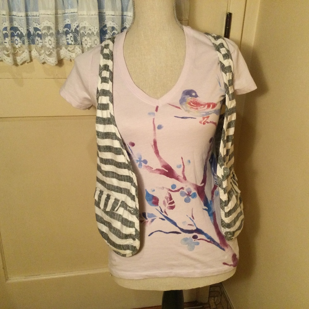 Cute Stripped Vest by Element